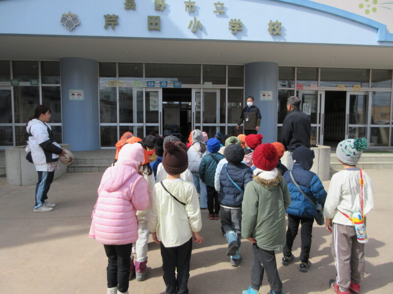 小学校へ行ってきました！！