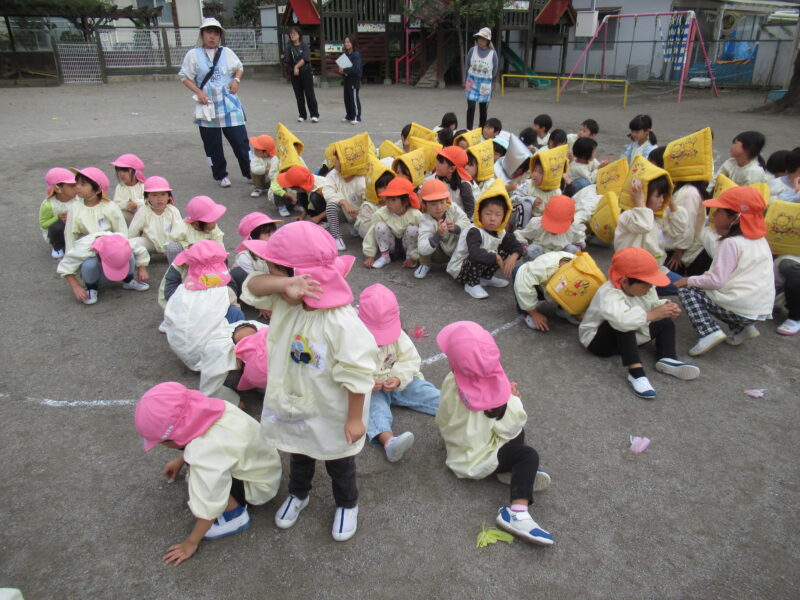たんぽぽ組　避難訓練