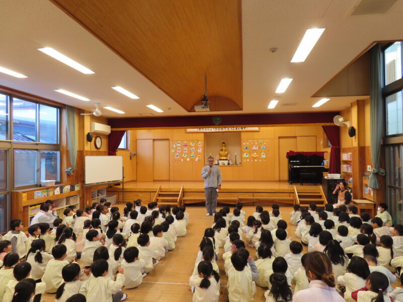 ちゅうりっぷ組　餅つき